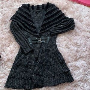 Faux fur Sweater coat